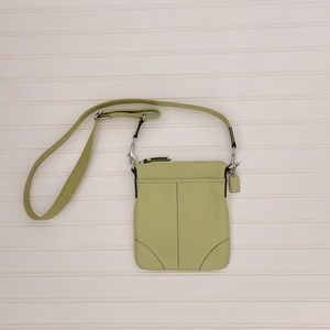 COACH Messenger Crossbody Color Summer Green